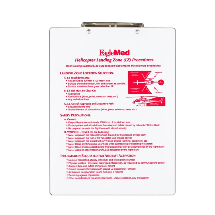 “McQuary” Letter Size Clipboard with Metal Spring Clip