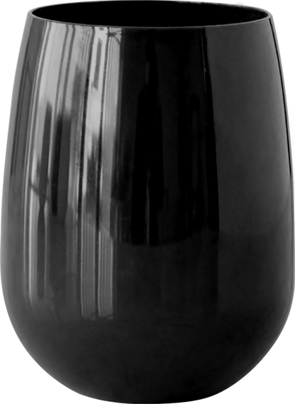 12oz Colored Stemless Wine Glass