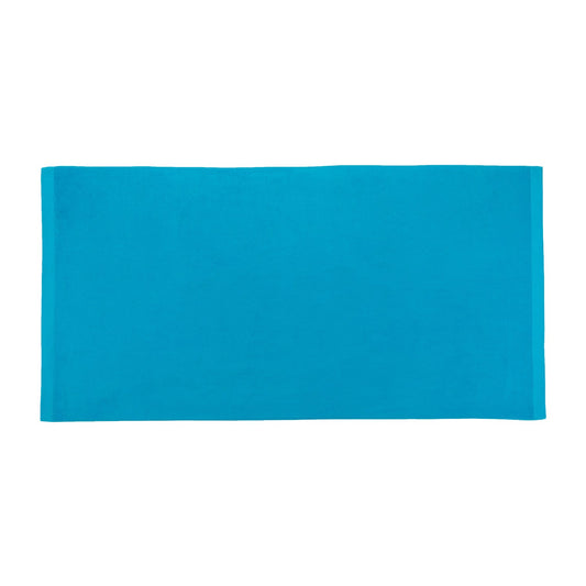King Size Dobby Hem Velour Beach Towel