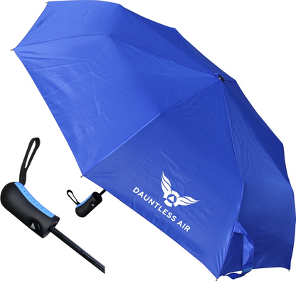 Black Auto Open Midsize Umbrella
