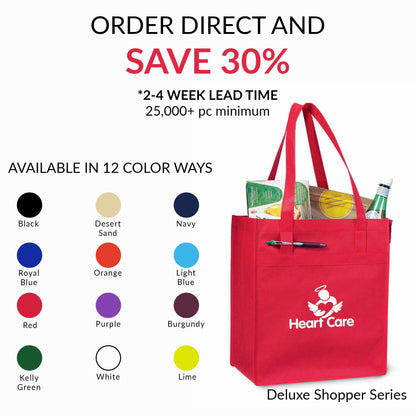 Royal Blue Deluxe Grocery Shopper