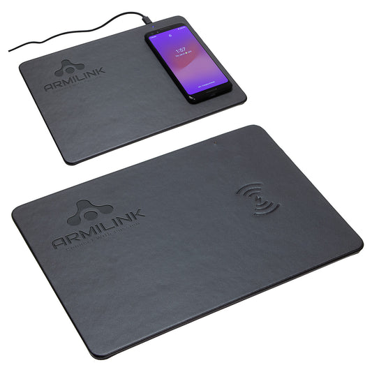 Black Avalon II Mouse Pad with 15 W Wireless Charger