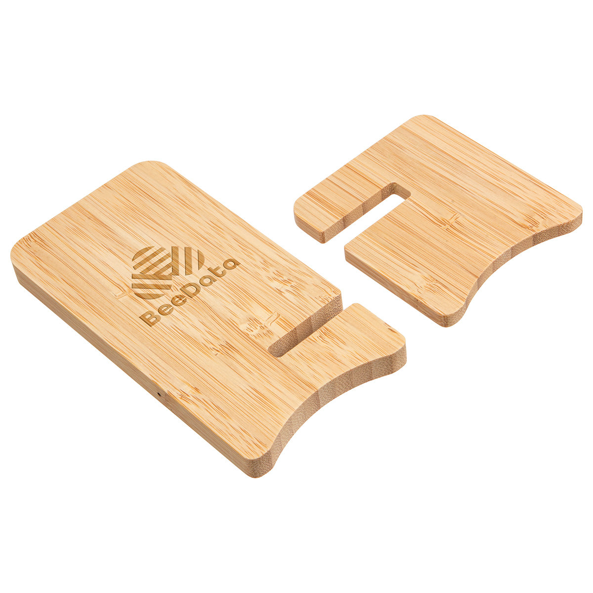 Bamboo FSC® Bamboo Wireless Charger Portable Phone Stand