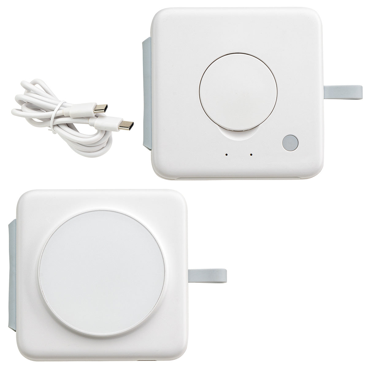 White Magport Tri-Fold 3-in-1 Wireless Charger