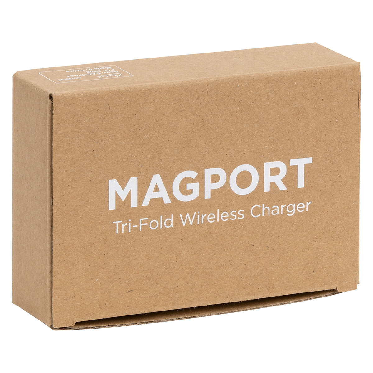 White Magport Tri-Fold 3-in-1 Wireless Charger