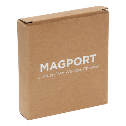 Bamboo Magport Bamboo 15W Wireless Charger