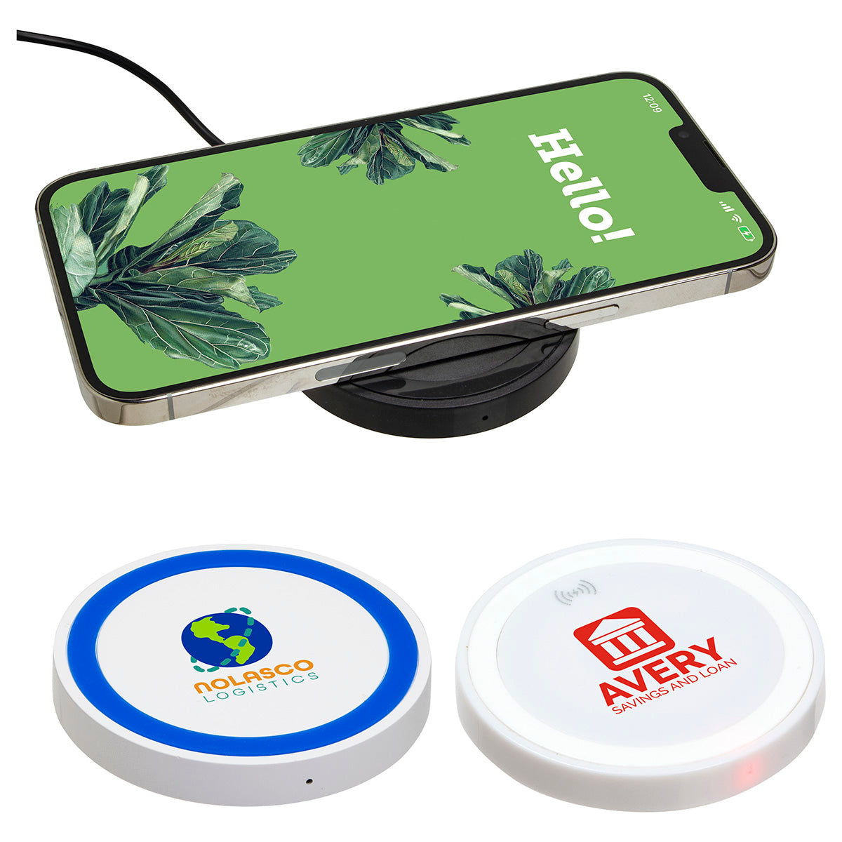 Black Power Disc 15W Wireless Charger