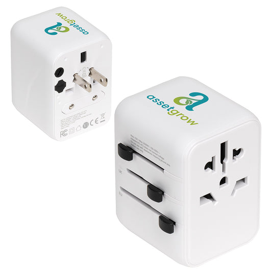 White Pegasus Travel Adapter