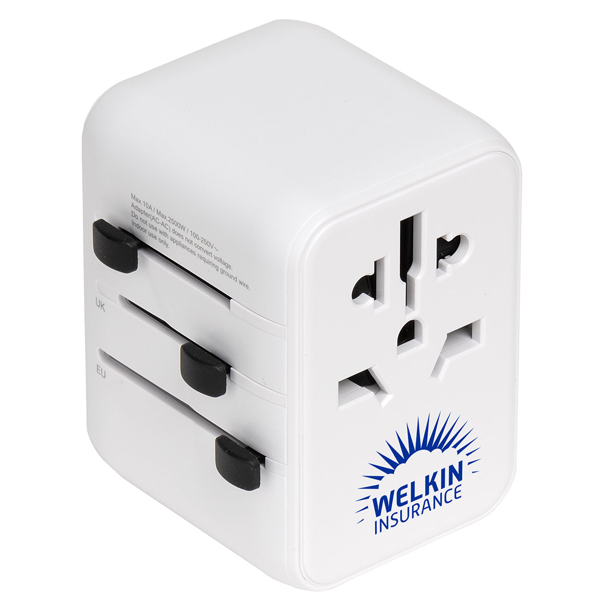 White Pegasus Travel Adapter