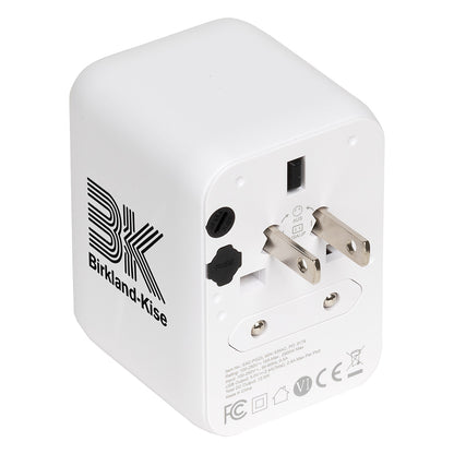 White Pegasus Travel Adapter