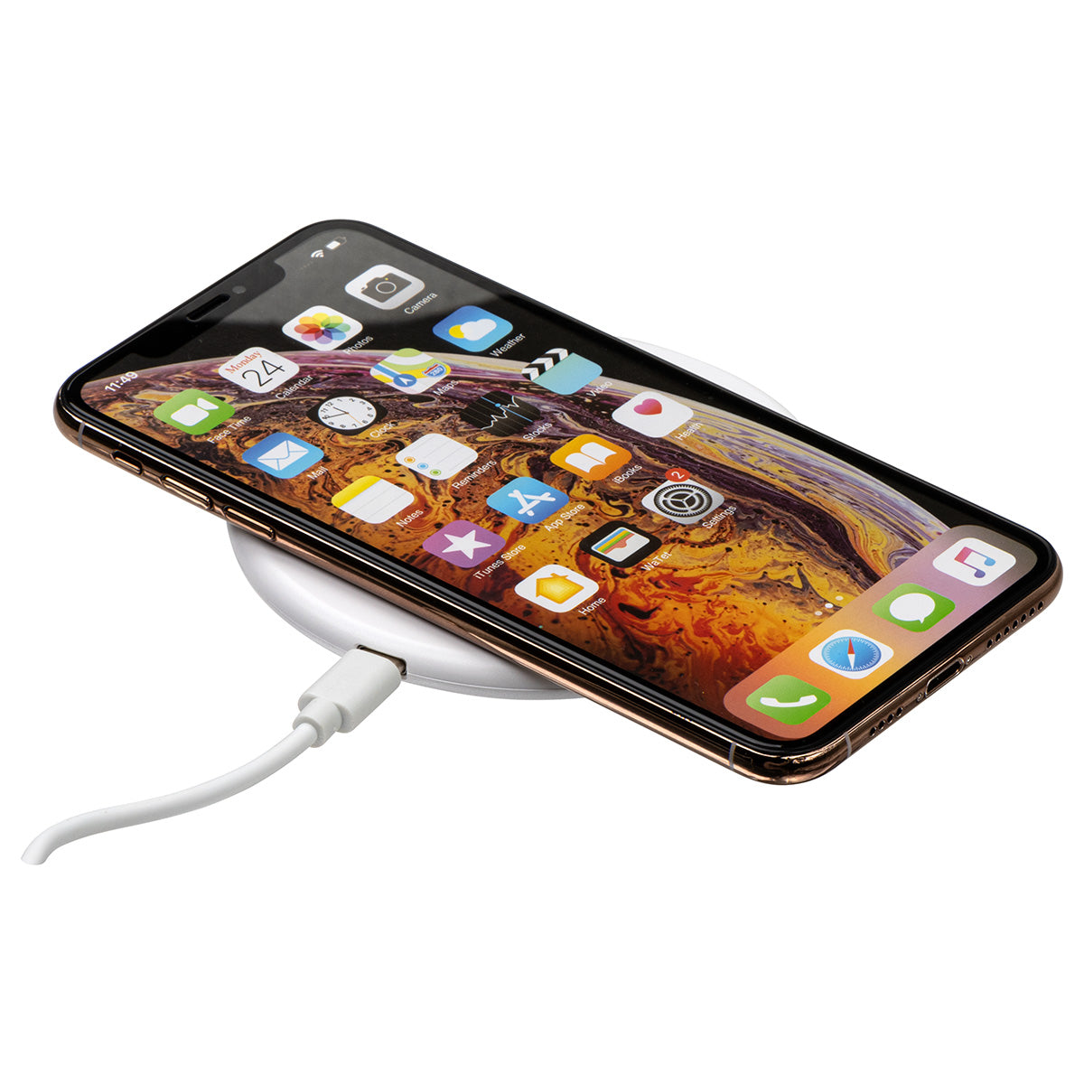 Black Power Up 15W Wireless Charger