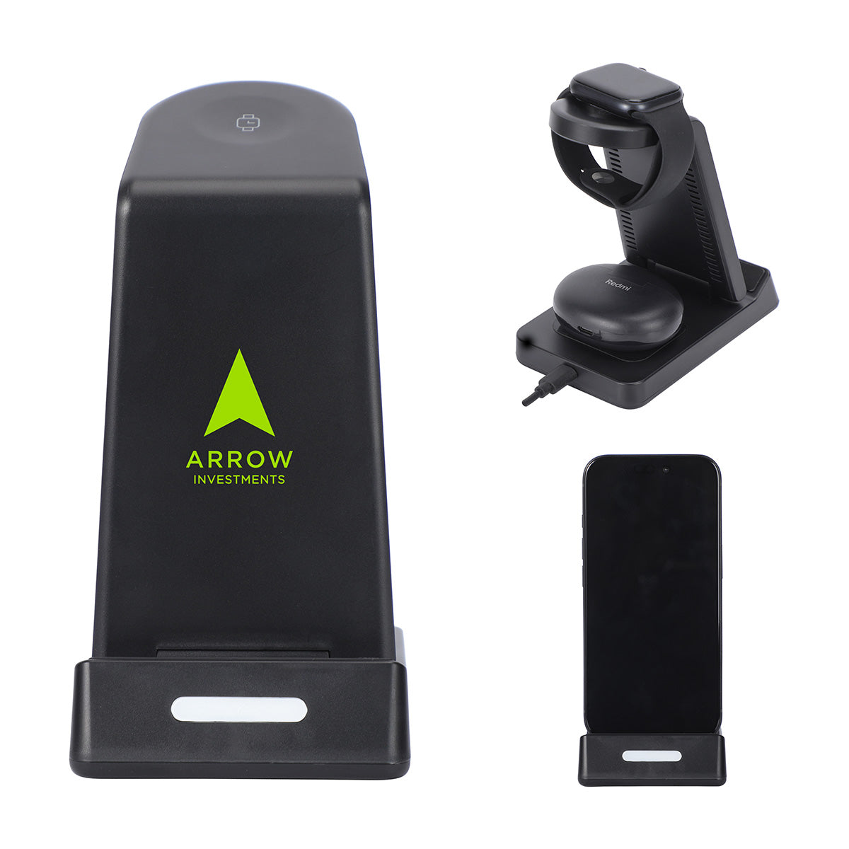 Black Ultra 3-in-1 Power Station