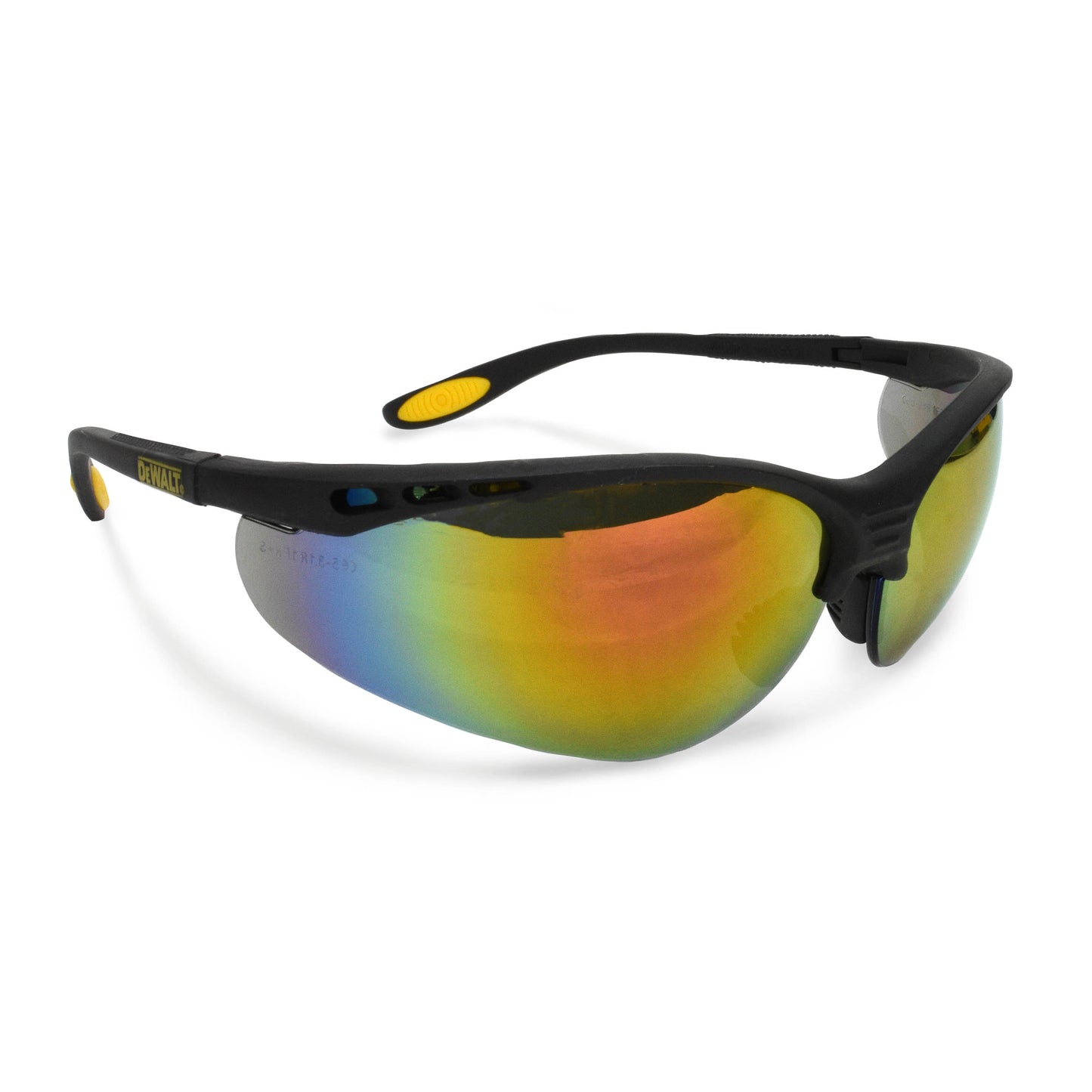 DPG58 Reinforcer™ Protective Eyewear - Black Frame - Clear Anti-Fog Lens