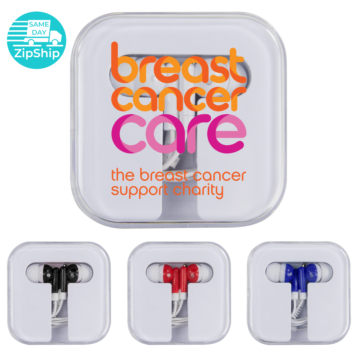 Black Earbuds In Case