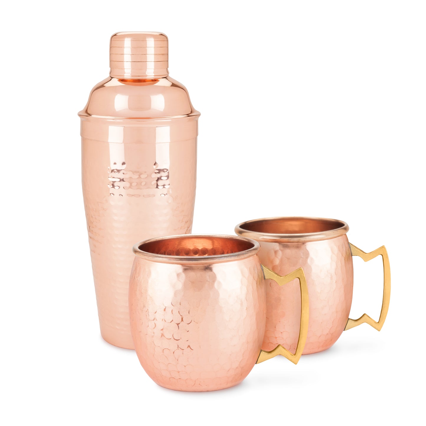 Twine Living® Hammered Copper Bar Set