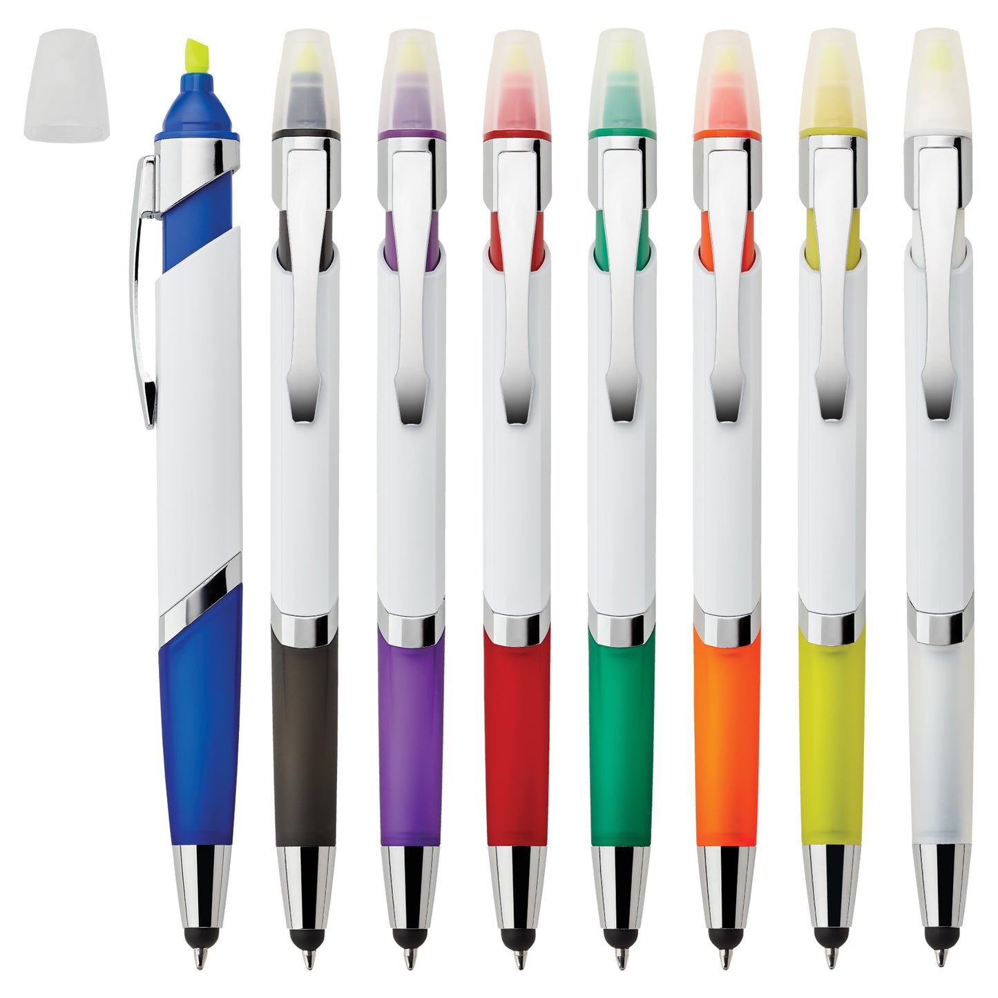 Cynthia 3-in-1 ballpoint pen/stylus/highlighter