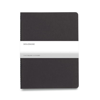 Black Moleskine® Cahier Ruled X-Large Journal