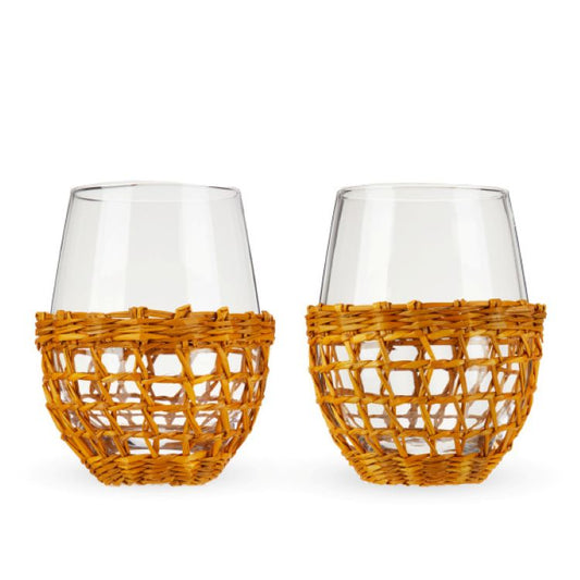 Twine Living® Island Stemless Wine Glass