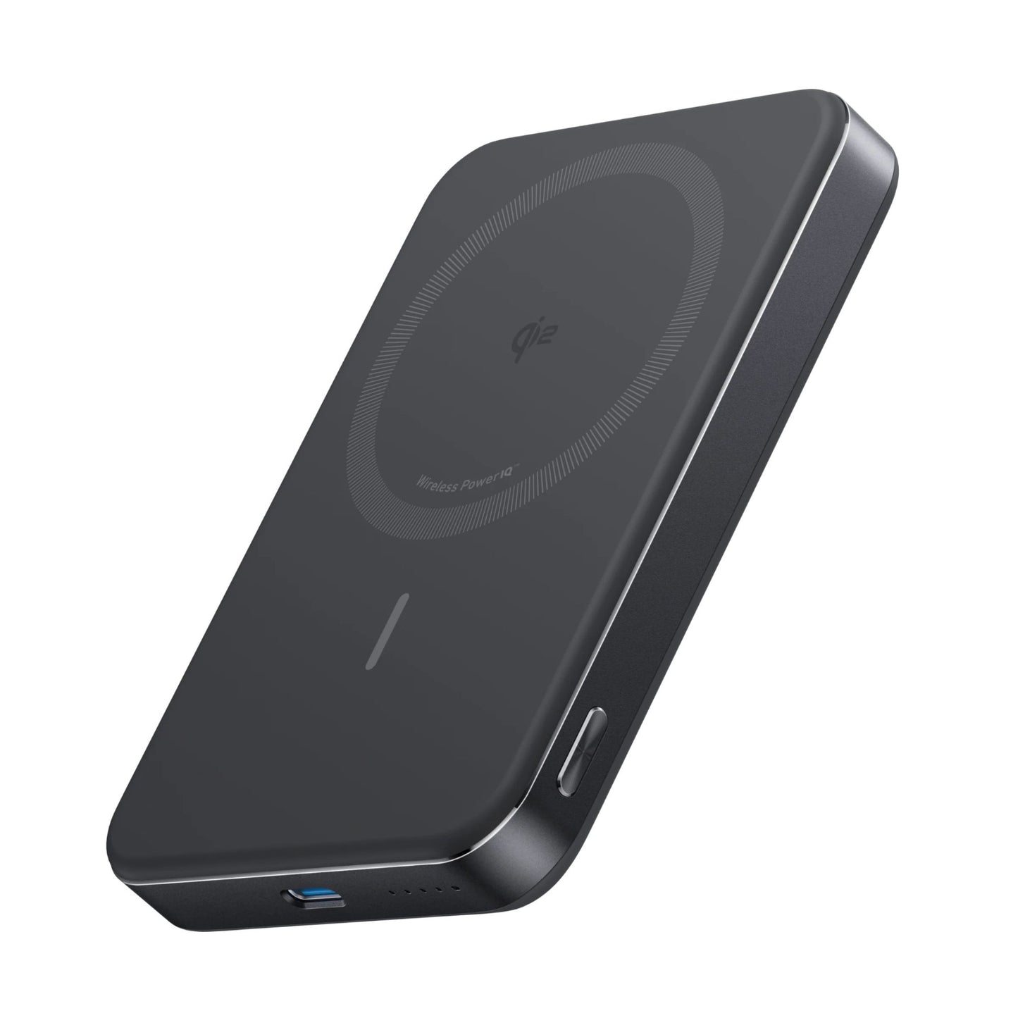 Black Anker MagGo Power Bank (10K, Slim)