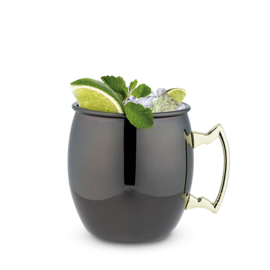 True® Black Moscow Mule Mug - Set of 2