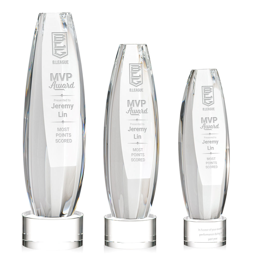 Hoover Award on Marvel Base - Clear
