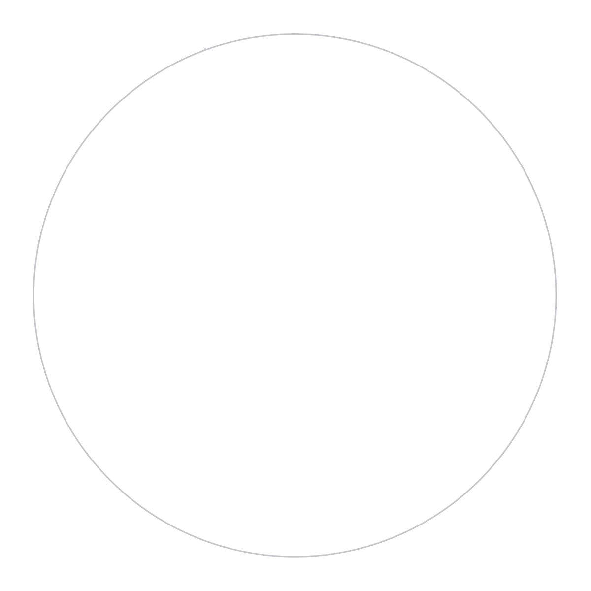 Ultra Removable Circle Sticker