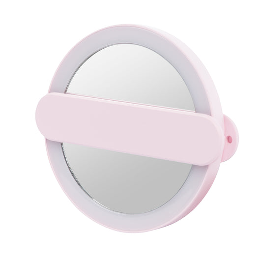 LED Mirror With Swivel Handle