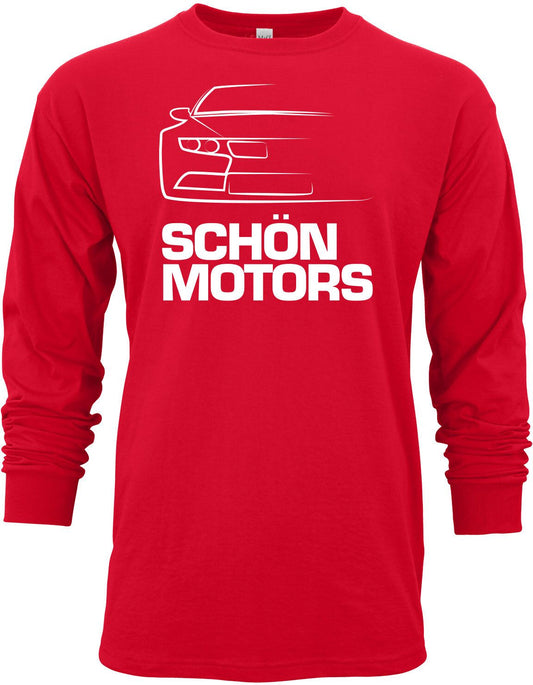 M&O UNISEX GOLD SOFT LONG SLEEVE T-SHIRT SCREENED