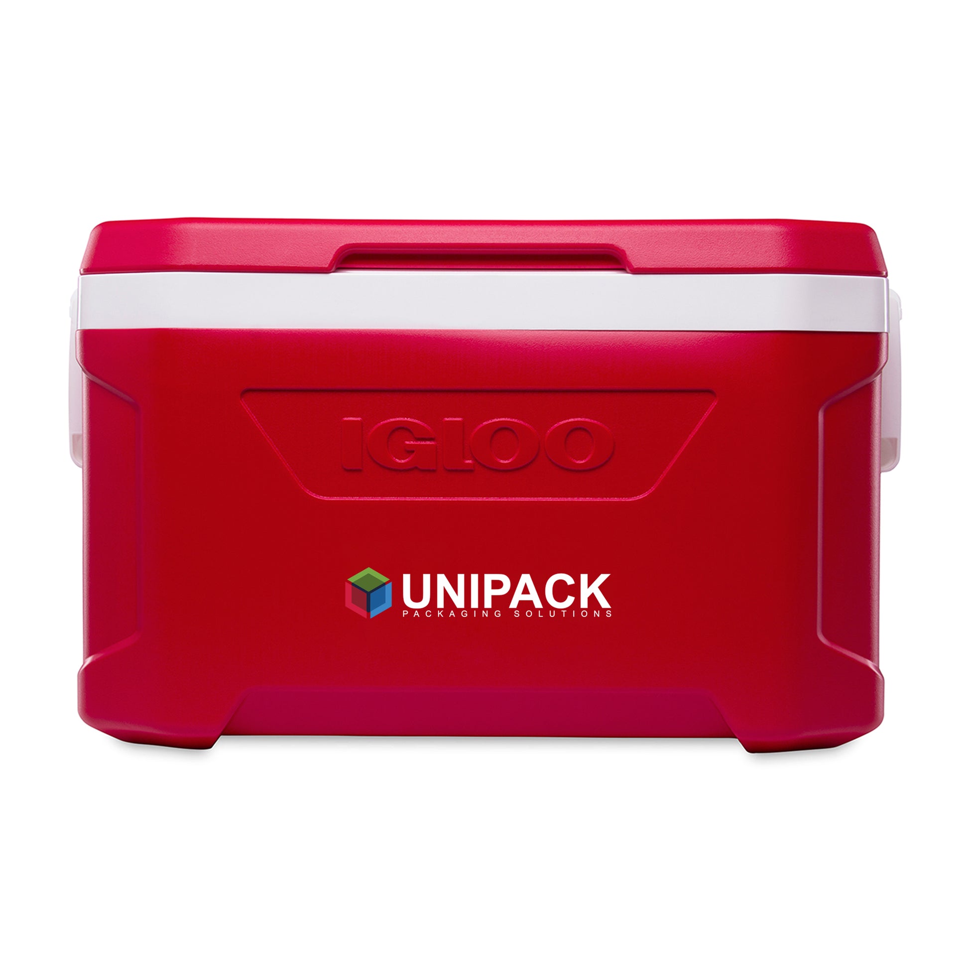 White-Red Star Igloo® Profile II 50 Qt Cooler