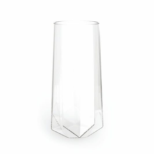 Viski® Faceted Crystal Stemless Champagne Flute