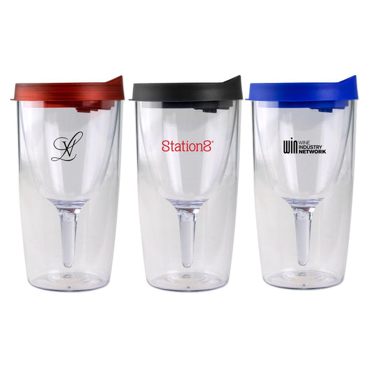 Cup 10 Oz. Vino2Go® Tumbler w/Lid
