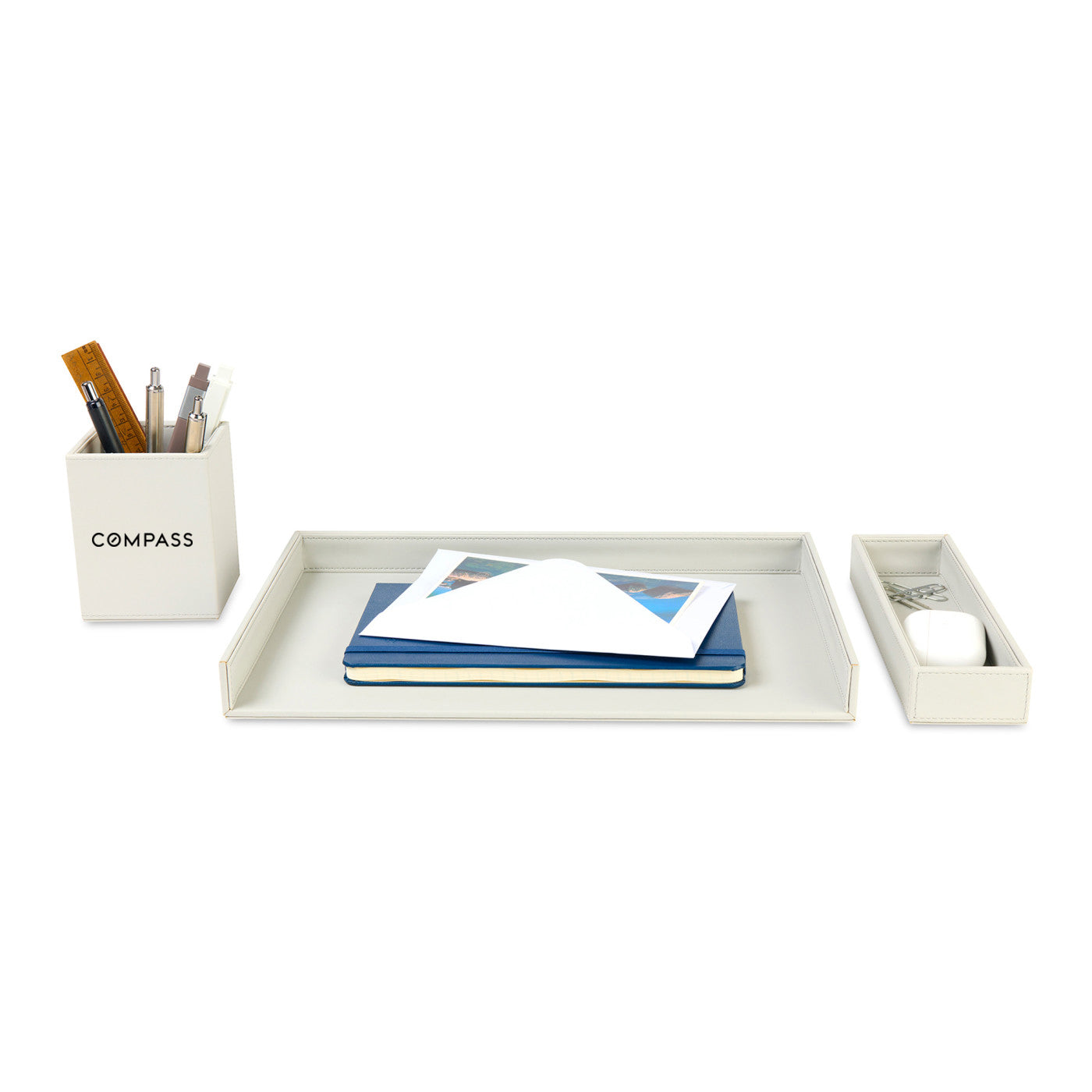 Easton 3 Piece Desktop Organizer Set