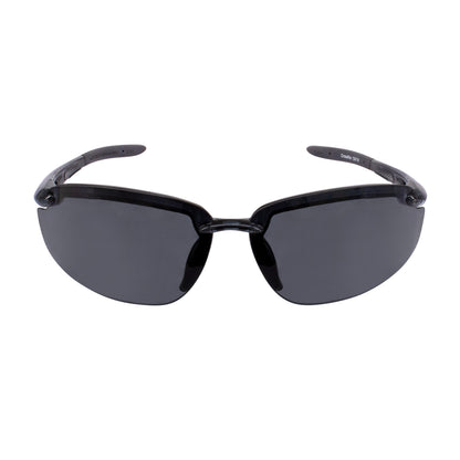 ES5W Premium Safety Eyewear - Matte Black Frame - Clear Lens