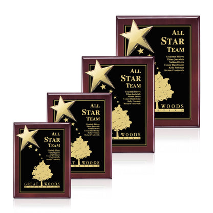 Rising Star - Rosewood/Gold