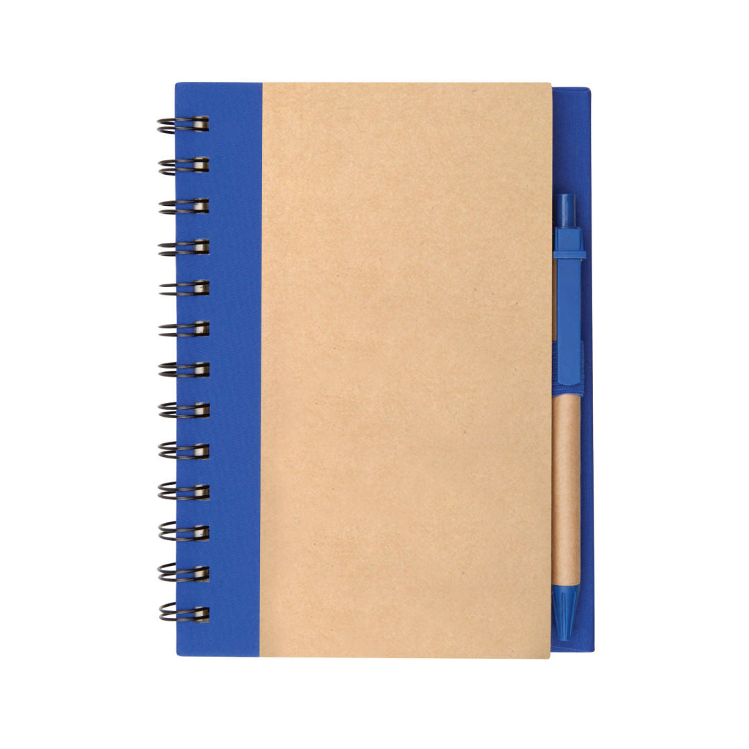 Spiral Bound Notebook & Harvest Pen
