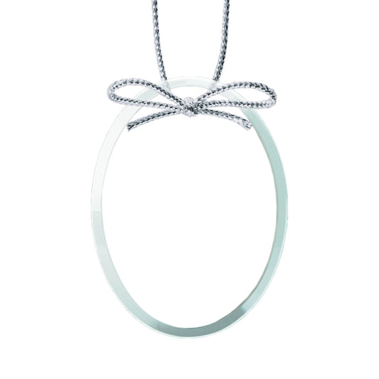 Jade Ornament - Oval Imprinted