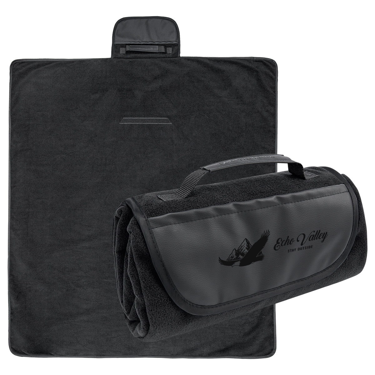 Cutter & Buck® rPET Roll-Up Picnic & Camping Blanket