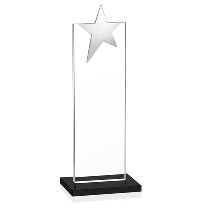 Bryanston Chrome Star VividPrint™ Award - Black