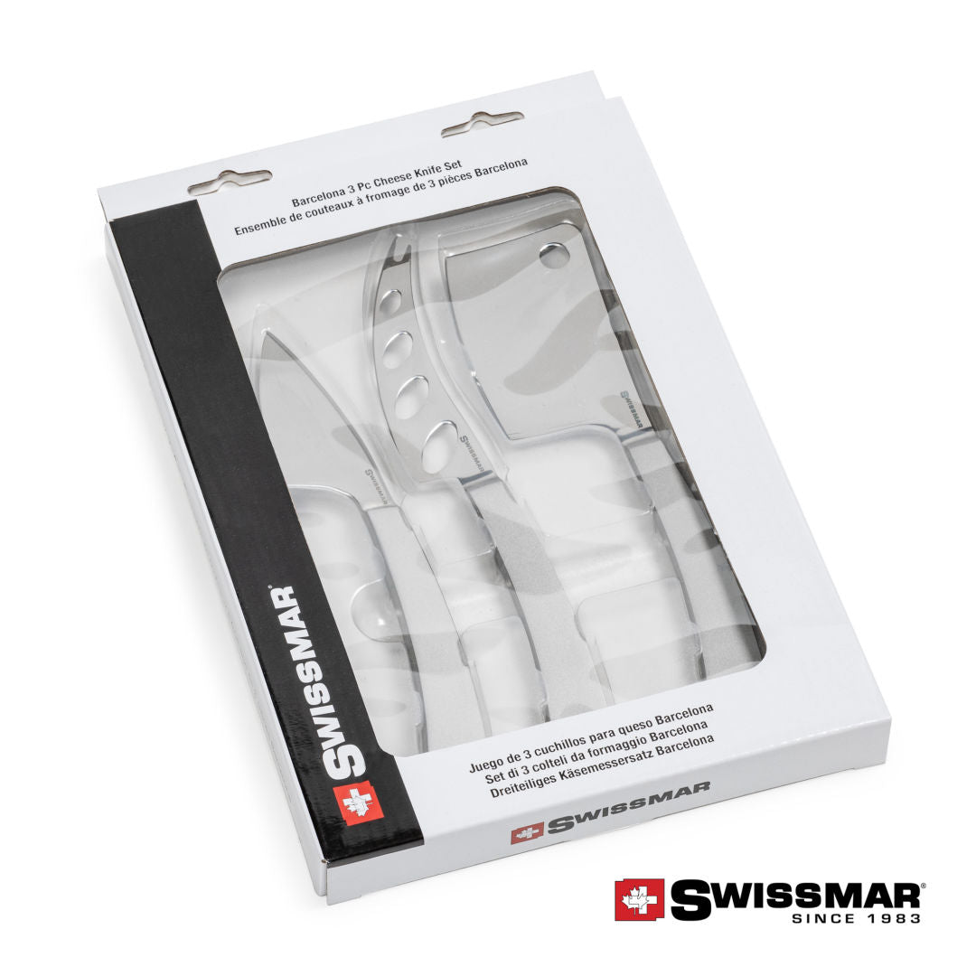 Swissmar® Barcelona 3 Pc Cheese Knife Set