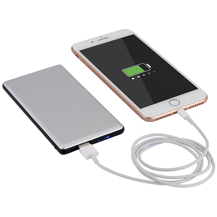 UL Certified Glow Power Bank – 4000 mAh