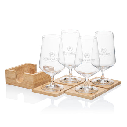 Bamboo Coaster Gift Set - Breckland