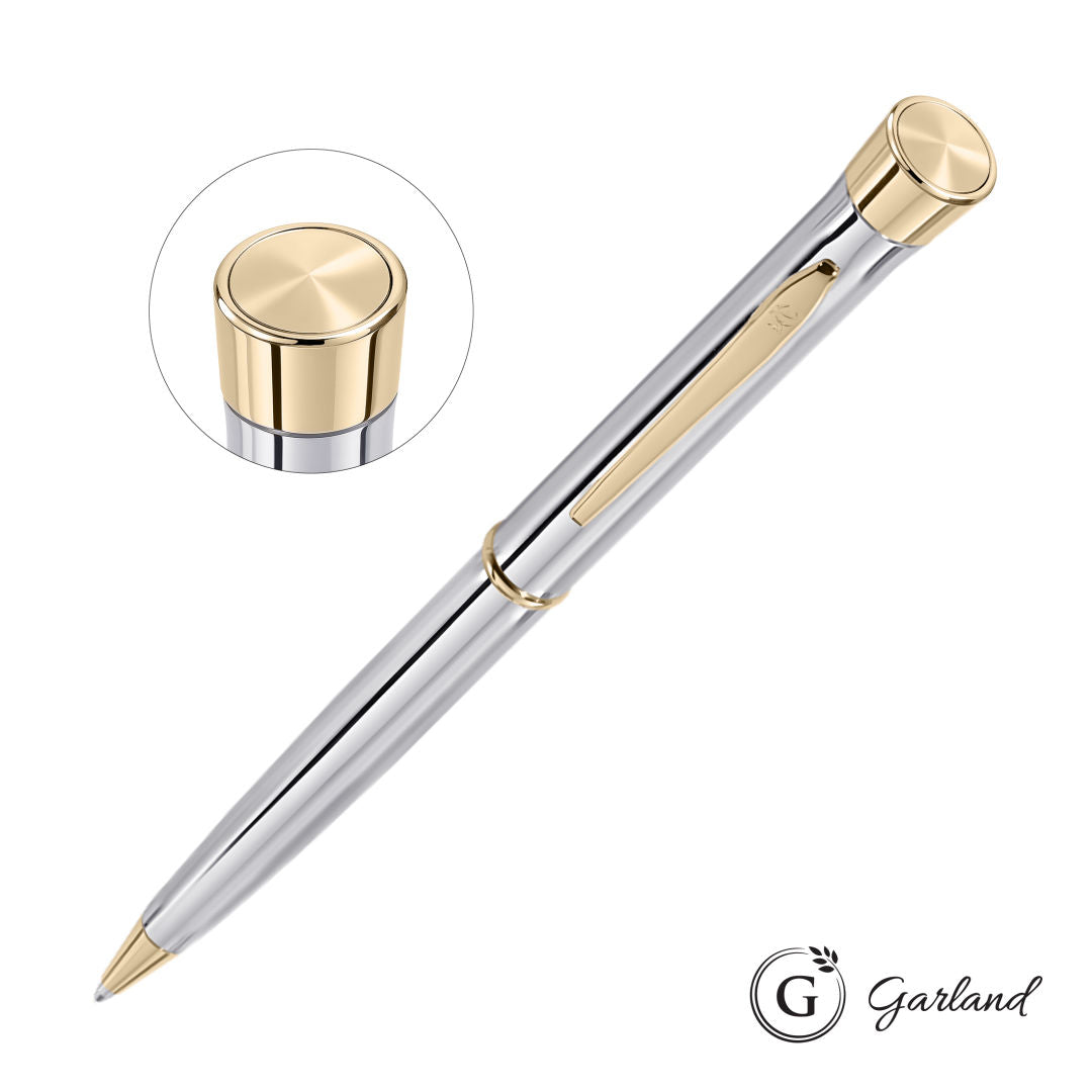 Garland® Signature Custom Emblem Twist Pen - Chrome