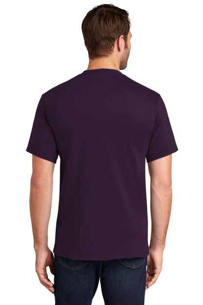 Eggplant Port & Company Tall Essential Tee. PC61T