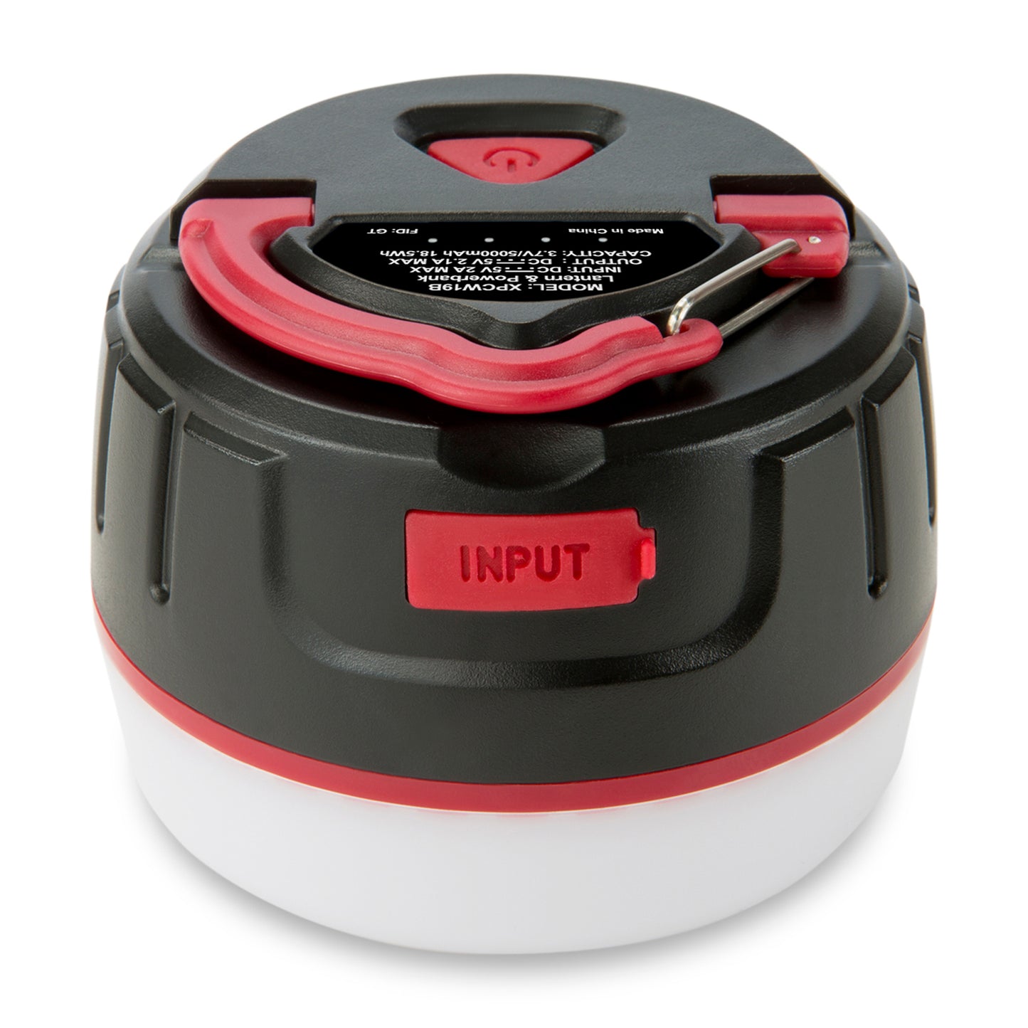 Black iLive™ Outdoor Lantern and Powerbank