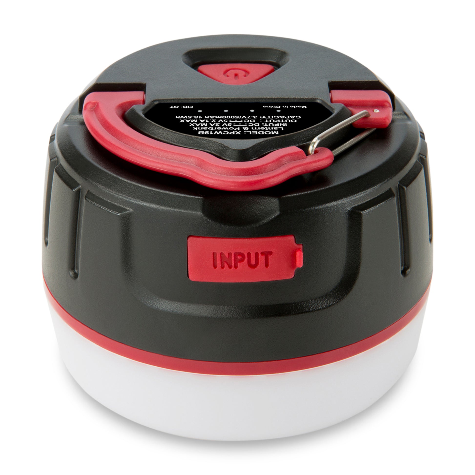 Black iLive™ Outdoor Lantern and Powerbank