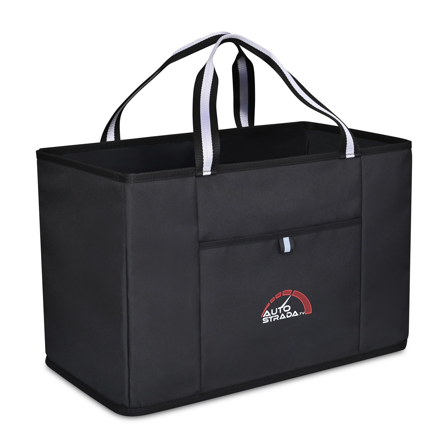 Black Structure Utility Tote