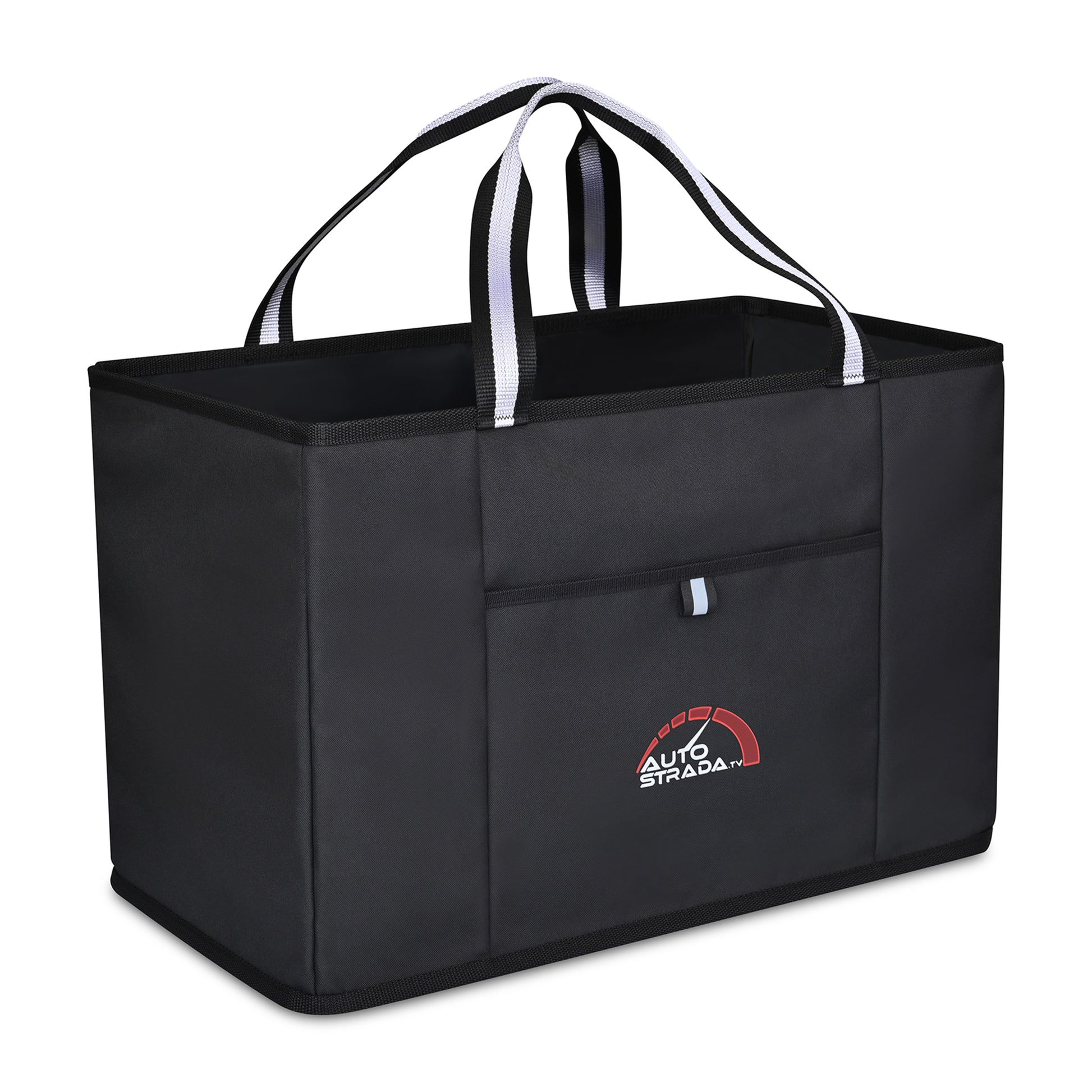 Black Structure Utility Tote