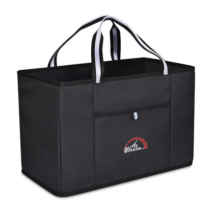 Black Structure Utility Tote