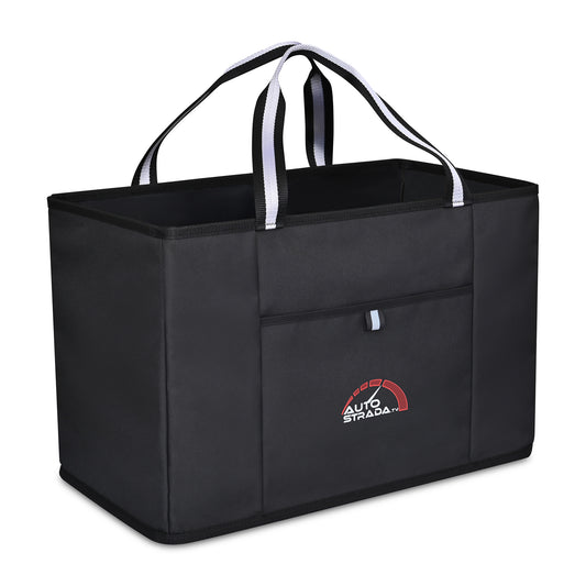 Black Structure Utility Tote