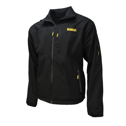DCHJ090B Men's Heated Structured Soft Shell Jacket Kit - Black - Size 2X